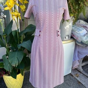 Vintage Patterned Dress